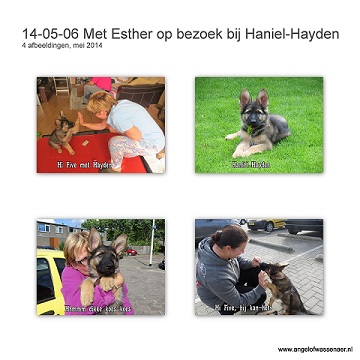 Met Esther op bezoek bij Haniël-Hayden